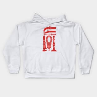 Kill Mr. Body - Scarlet Kids Hoodie